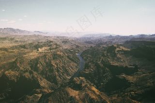 长城,山峦,树,城垣,自然风景,大峡谷和科罗拉多河