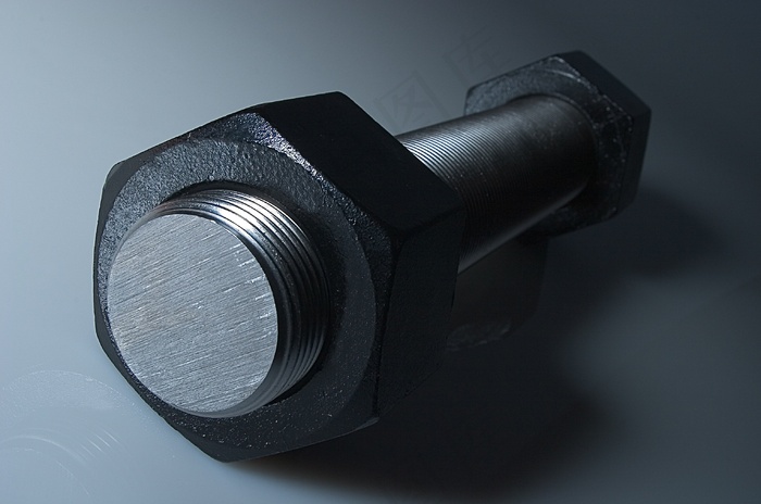 工业，螺丝，坚果，芦笋，油，蓝色，冷