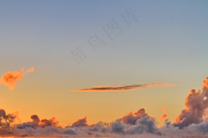 云，日落，海，海滩，颜色，拉帕尔玛，品牌