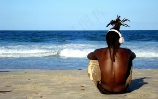 海洋,美女,婚纱写真,泳衣,桨,um som e o mar