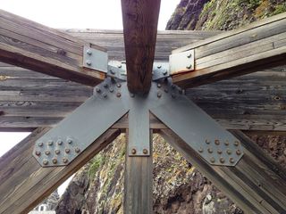 木，铁，保持在一起，压盖，会议，连接