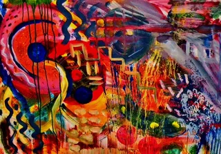 绘画，现代艺术，艺术，抽象