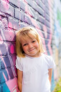 女孩，墙，壁画，女孩力量，学生，涂鸦，道路