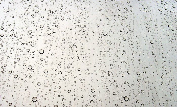 滴，雨，窗口，滴雨，一滴水，水