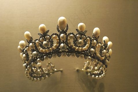 皇冠，王冠，珠宝，珍珠，饰品，符号，样式