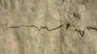 间隙，裂纹，石灰，侵蚀，石灰石，锯齿状