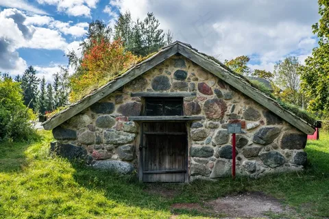 小屋,斯坎森,传统,房子,瑞典,斯德哥尔摩 小屋,斯坎森,传统,房子,瑞典,斯德哥尔摩