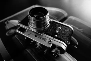 相机，摄影，镜头，黑白