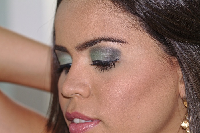 诱惑，女人，美女，女性，眼线笔，阴影