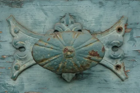 门把手，门，可耐福，老，古董，朽烂，怀旧之情