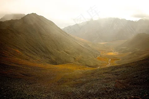山,山谷,太阳,云,明亮,景观 山,山谷,太阳,云,明亮,景观