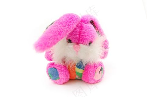 兔子，玩具，毛绒，玩，乐趣