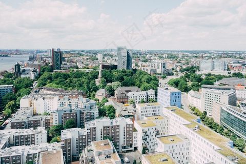 建筑,居民楼,轿车,图画,工艺品,上面的德国汉堡