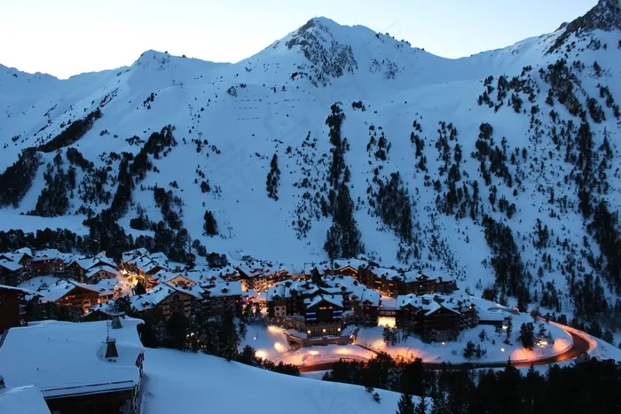 山，滑雪，雪，滑雪，冬季，体育，冷，阿尔卑斯山
