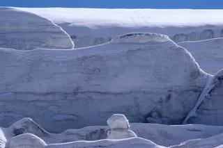 冰景观，冰，冰川，自然，浮冰