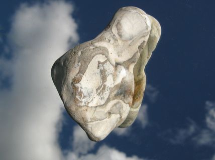 石头，反射，天空