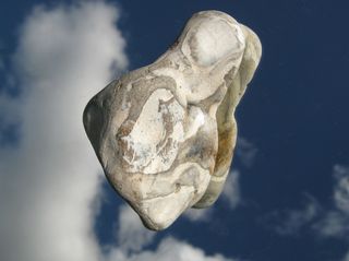 石头，反射，天空