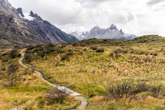 方式，路径，山，徒步旅行，小山，植被，跟踪