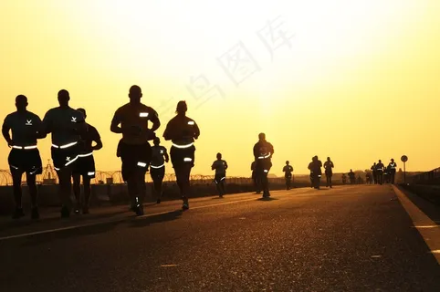 跑步者,剪影,黄昏,比赛,比赛,跑步 跑步者,剪影,黄昏,比赛,比赛,跑步