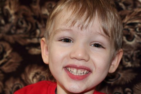 男孩，肖像，微笑，人，照片，婴儿，微笑