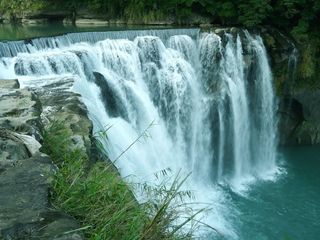 绿化，瀑布，十分瀑布，平溪，*