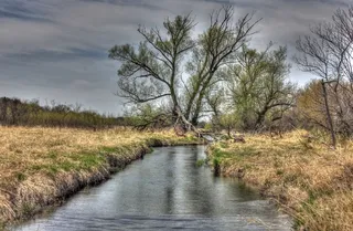 河岸，美国，威斯康星州，军事山脊国家步道