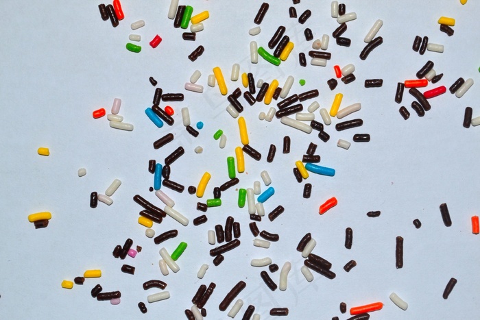 迈斯，洒，巧克力，多彩，甜，食品