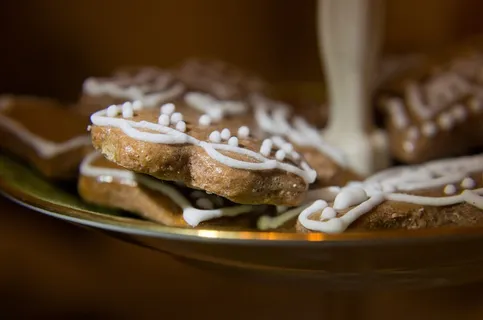 圣诞饼干，姜饼，Perníček