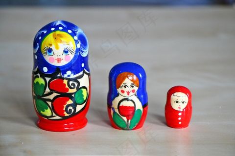 Matrioshka，纪念品，俄罗斯，玩具
