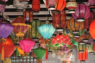 中国风，灯笼，旅游