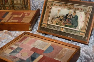 模块化的石头，石头，木,、玩具，建筑