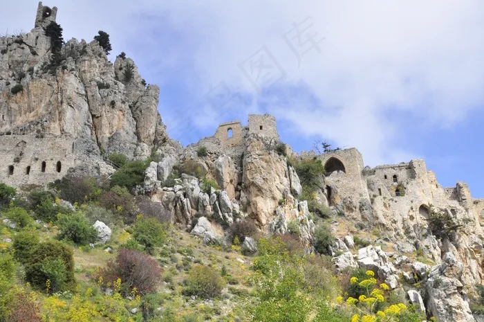 北塞浦路斯，废墟，城堡