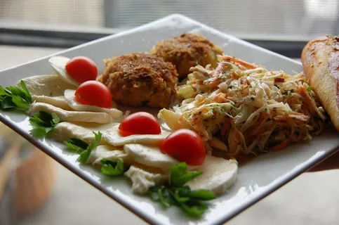 吃,晚餐,食品,吃,新鲜,盘子,沙拉 吃,晚餐,食品,吃,新鲜,盘子,沙拉