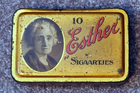 框，金属，老，产品，雪茄，设计，容器