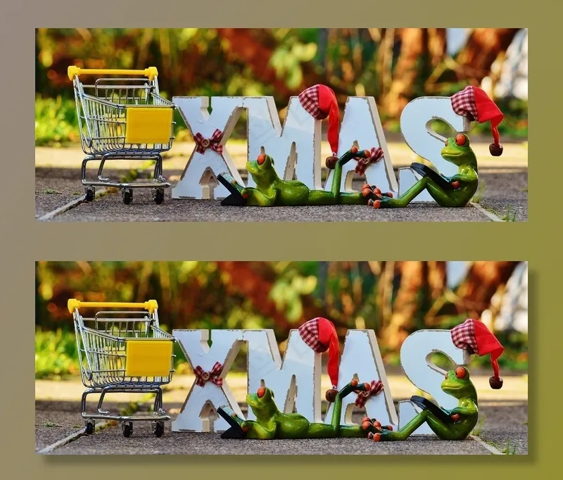 在线购物，购物车，圣诞节，购物