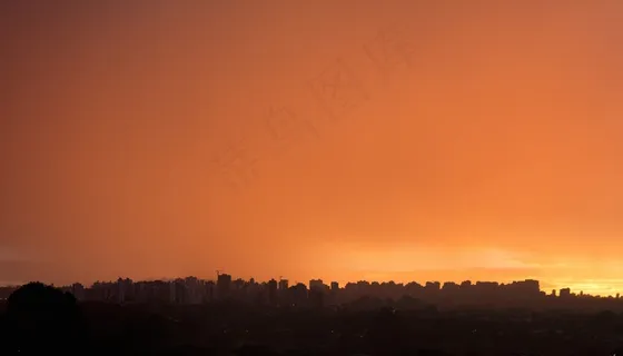天空，光，和平，景观，城市，巴西利亚