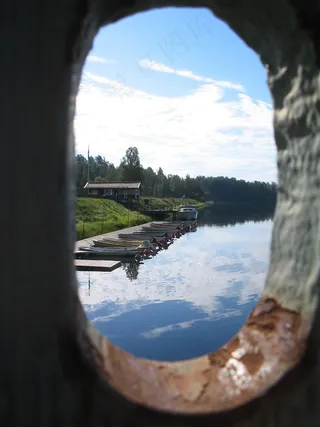 山谷，加涅夫，意见，浮桥，船