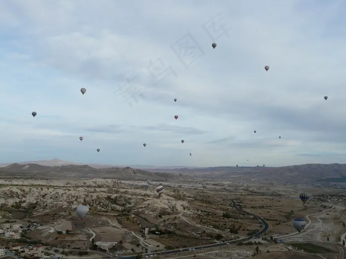 热气球，系留气球