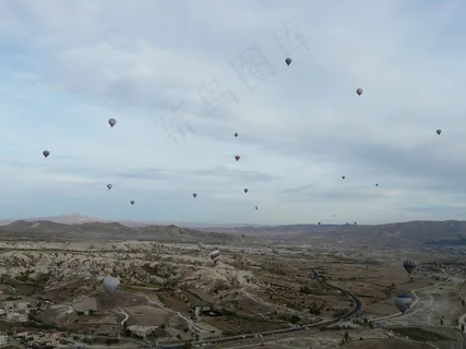 热气球，系留气球