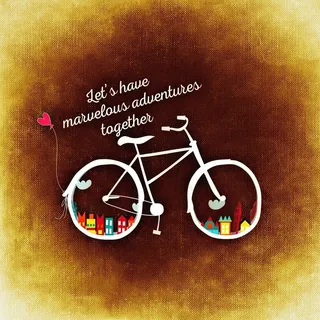 骑自行车，健康，运动，环境，自行车，循环