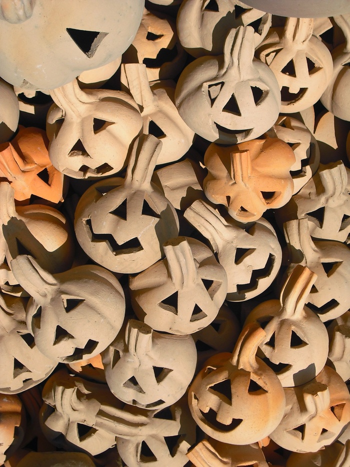 陶瓷，人物，南瓜，陶器，工艺品