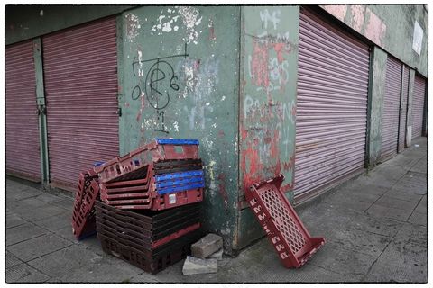 垃圾，城市，街道，垃圾，环境，废物