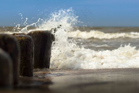 水，波罗的海，性质，海，波浪，蓝色