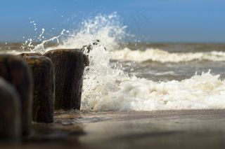水，波罗的海，性质，海，波浪，蓝色