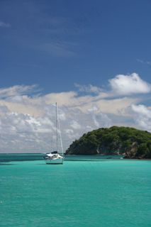 海，帆船，船，地中海，码头，透明