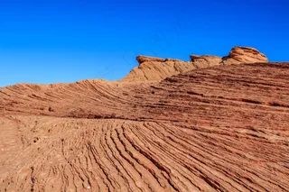 波浪，美国，岩石，沙石