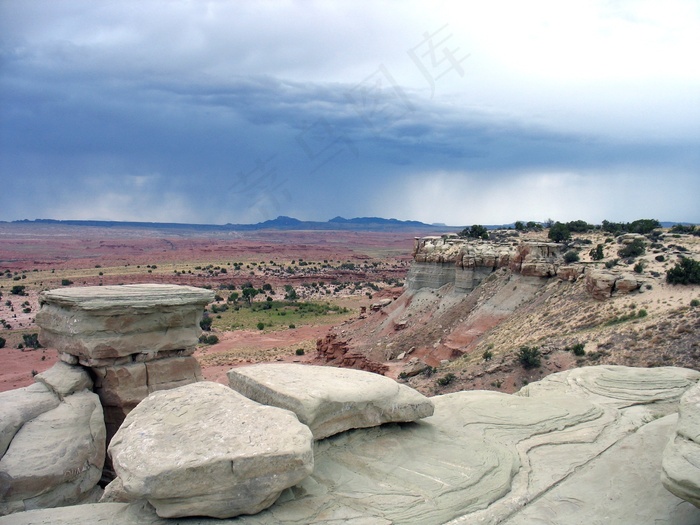 犹他州，岩，景观，美国，沙漠，自然，峡谷