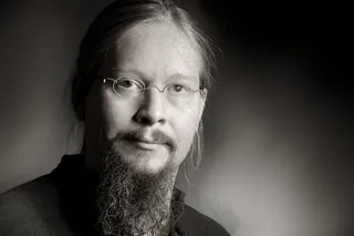 上师，宁静，巴特，眼镜，黑色和白色