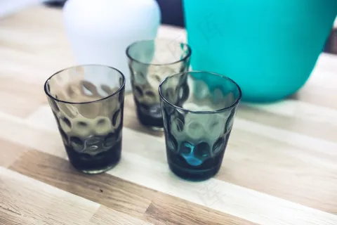 玻璃，眼镜，香港生活，设计，蓝色，饮料