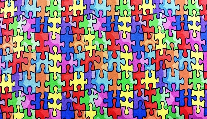 色彩缤纷，颜色，拼图，设计，创意，彩虹